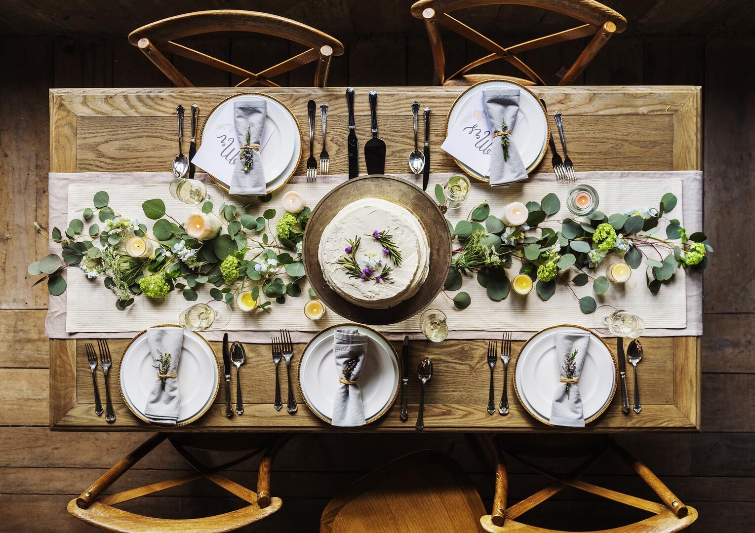 Repas_table_champêtre