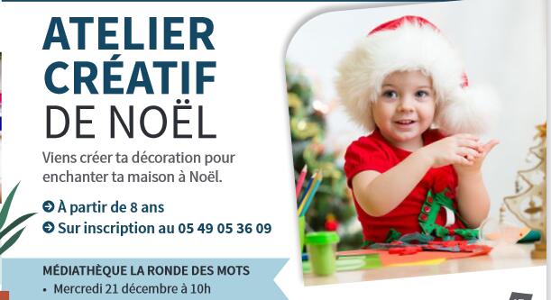 Atelier créatif de Noël