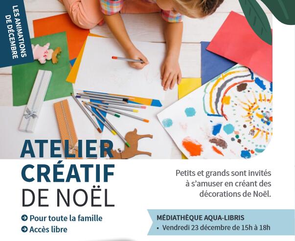 Atelier créatif de Noël2