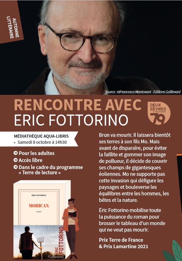 Rencontre avec Eric Fottorino