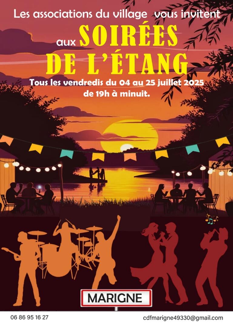 soirées de l'étang marigné 1