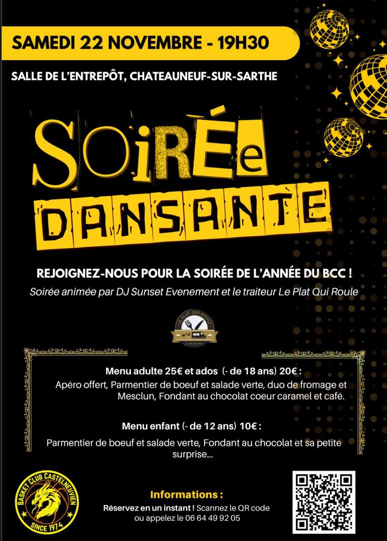 soirée dansante bcc