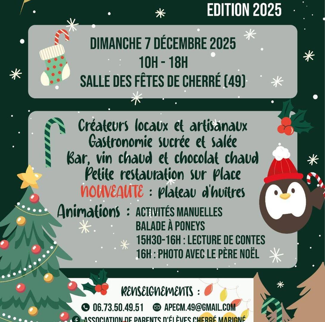 marché de noël Cherré