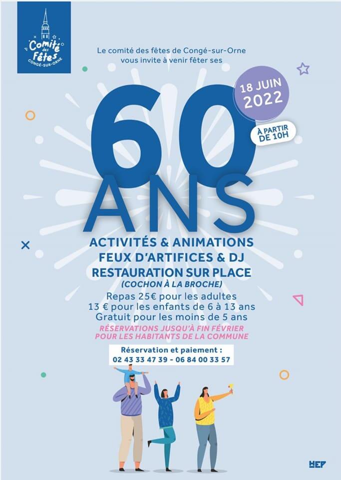 60 ans CDF Congé sur Orne