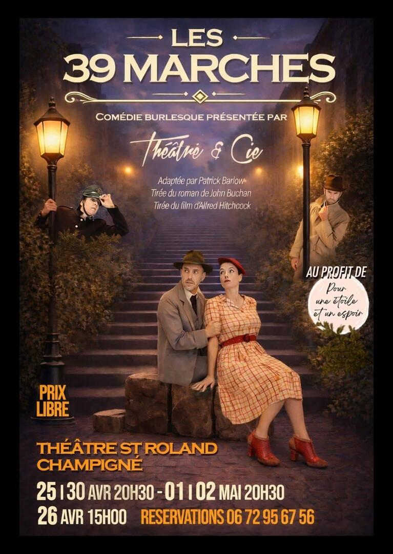 les 39 marches - champigné