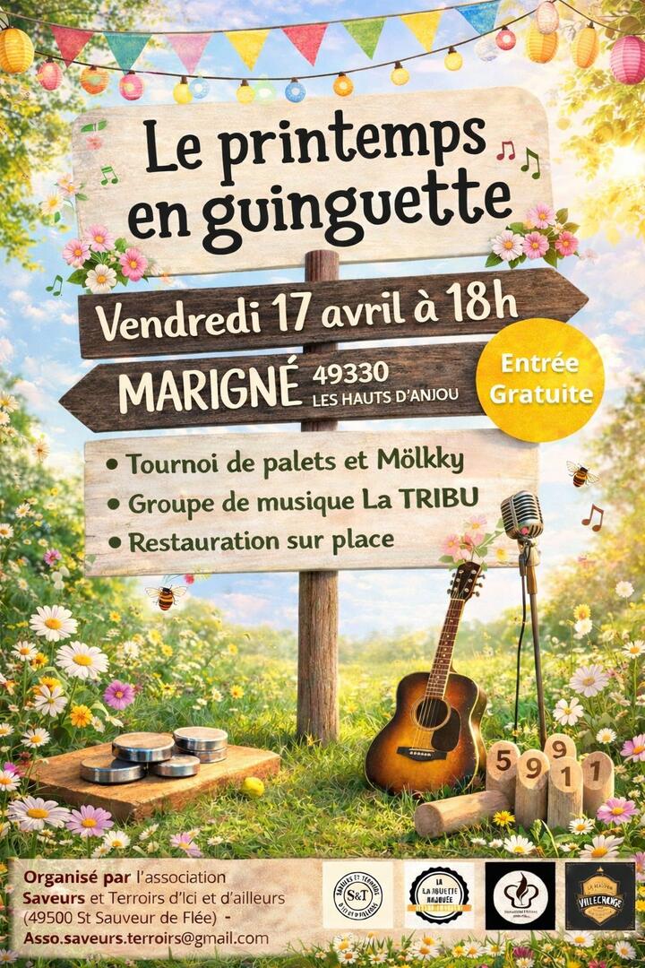le printemps en guinguette - marigné