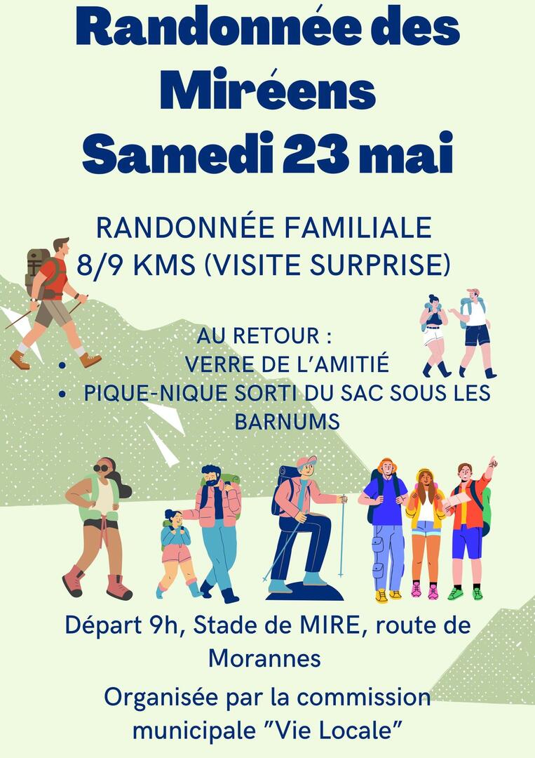 Randonnée des Miréens