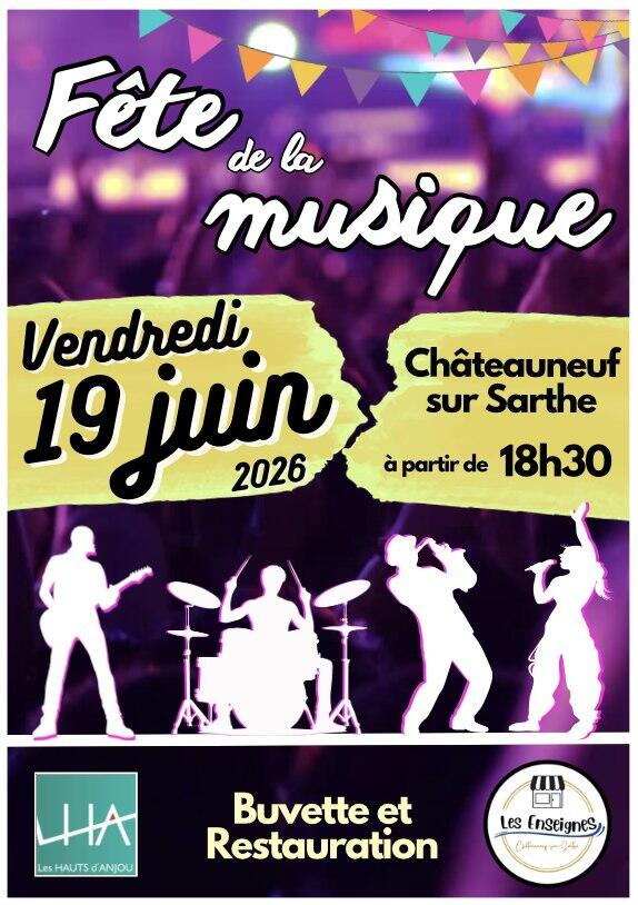 fête de la Musique Châteauneuf-sur-Sarthe