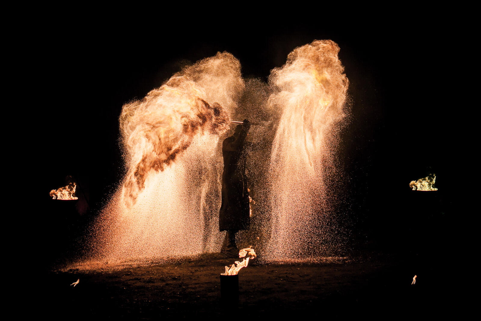 Spectacle de feu Alienor