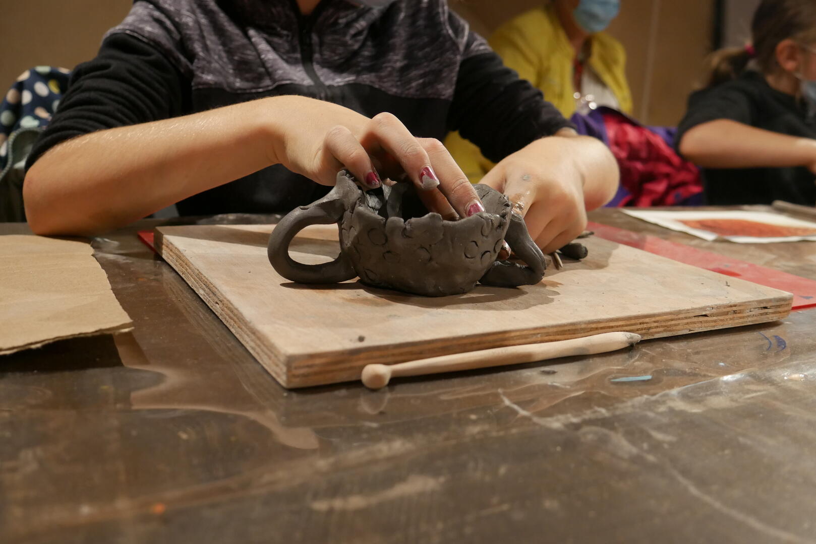 Mercredi des enfants - Atelier poterie (2)