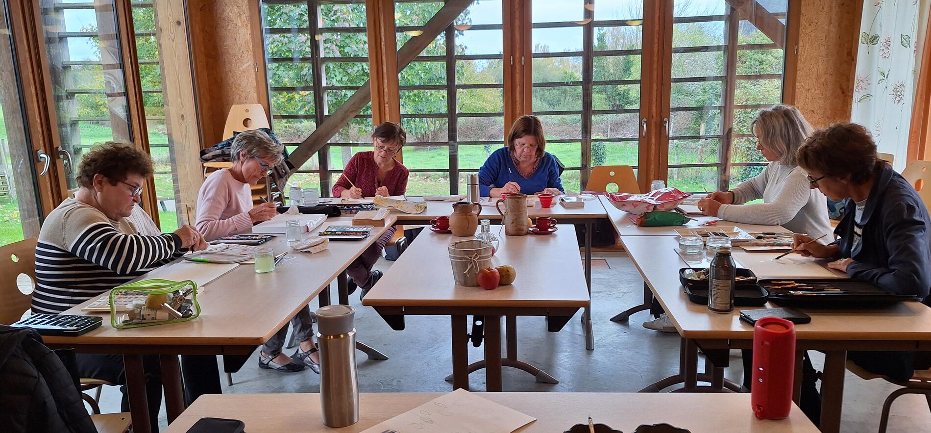 apprendre l'aquarelle