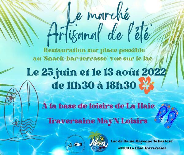 marché artisanal de l'été