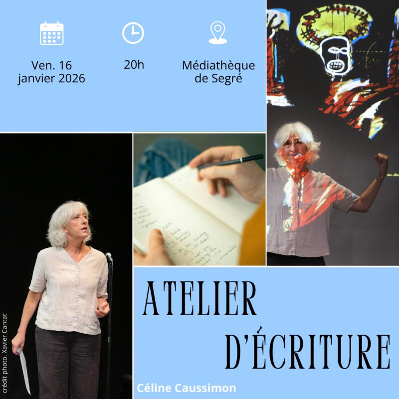 Atelier d'écriture 2026 - Segré - FMA - 49