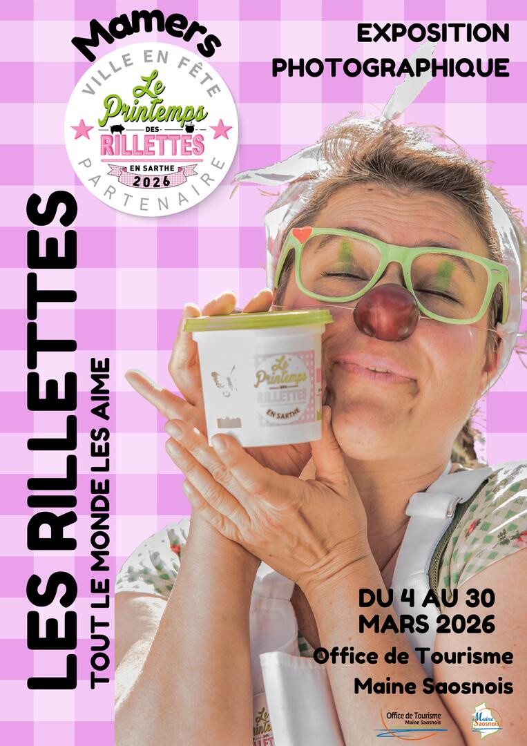 Affiche expo Printemps des Rillettes Mamers 2026 - 1