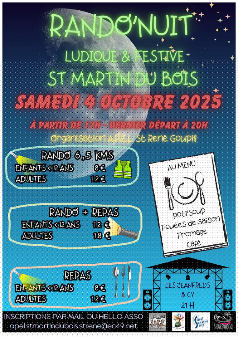 Rando'nuit - St-Martin-du-Bois - 49 - FMA