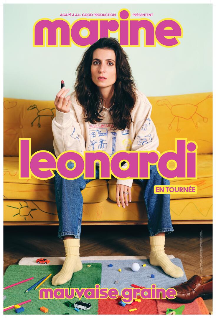 Affiche Marine Leonardi tournée 2026 - Sainte-Gemmes-d'Andigné - 49 - FMA