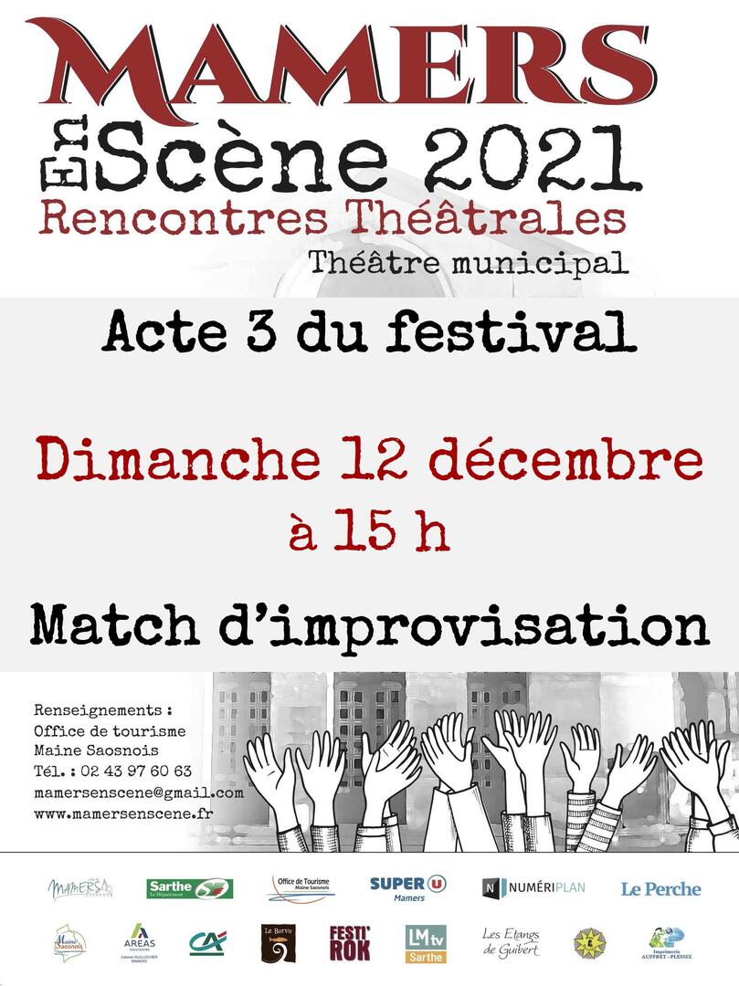 Affiche Acte 3 Festival 2021