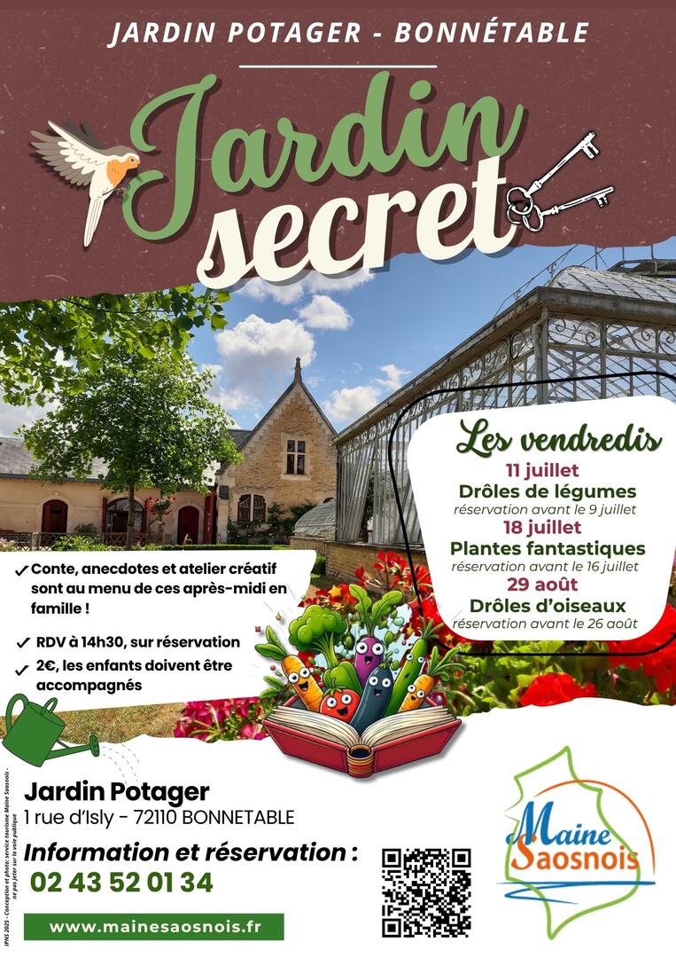 Affiche Jardin secret - 2