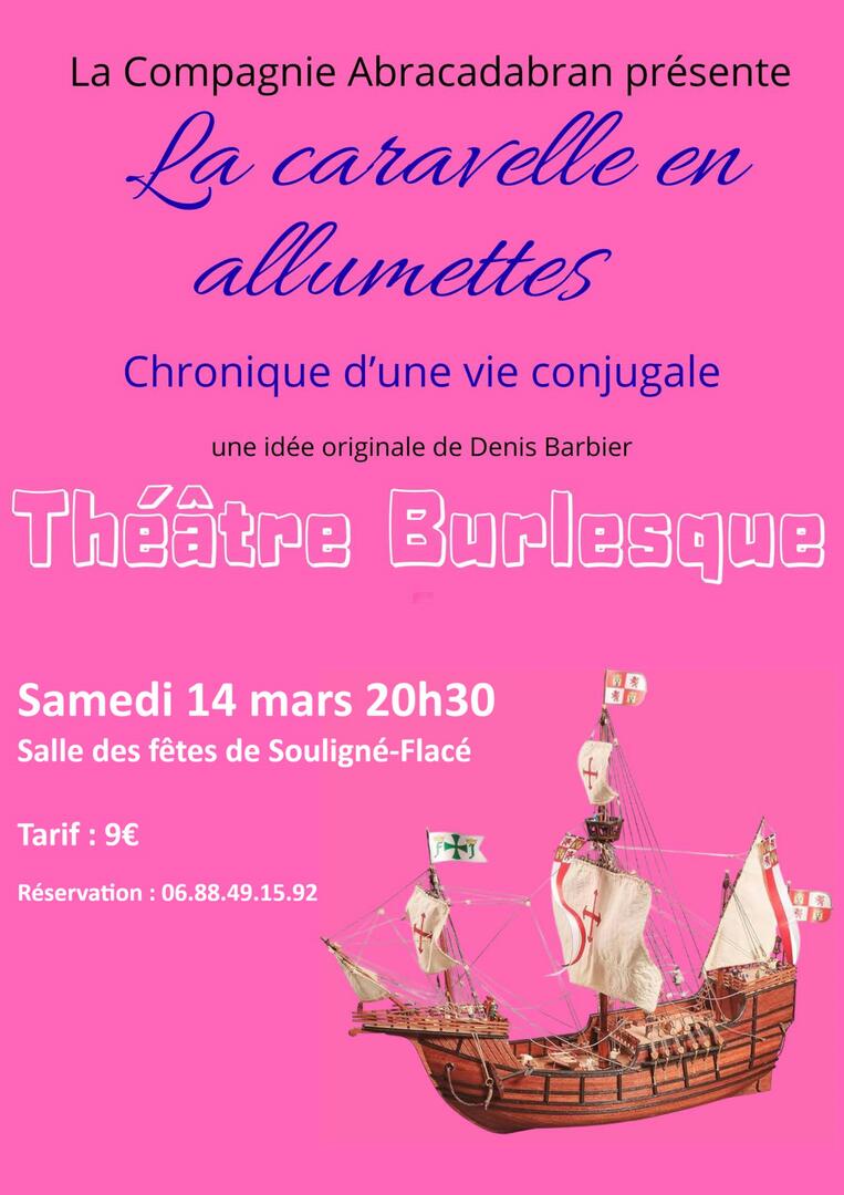 Affiche La caravelle en allumettes - La compagnie Abracadabran Souligné_page-0001