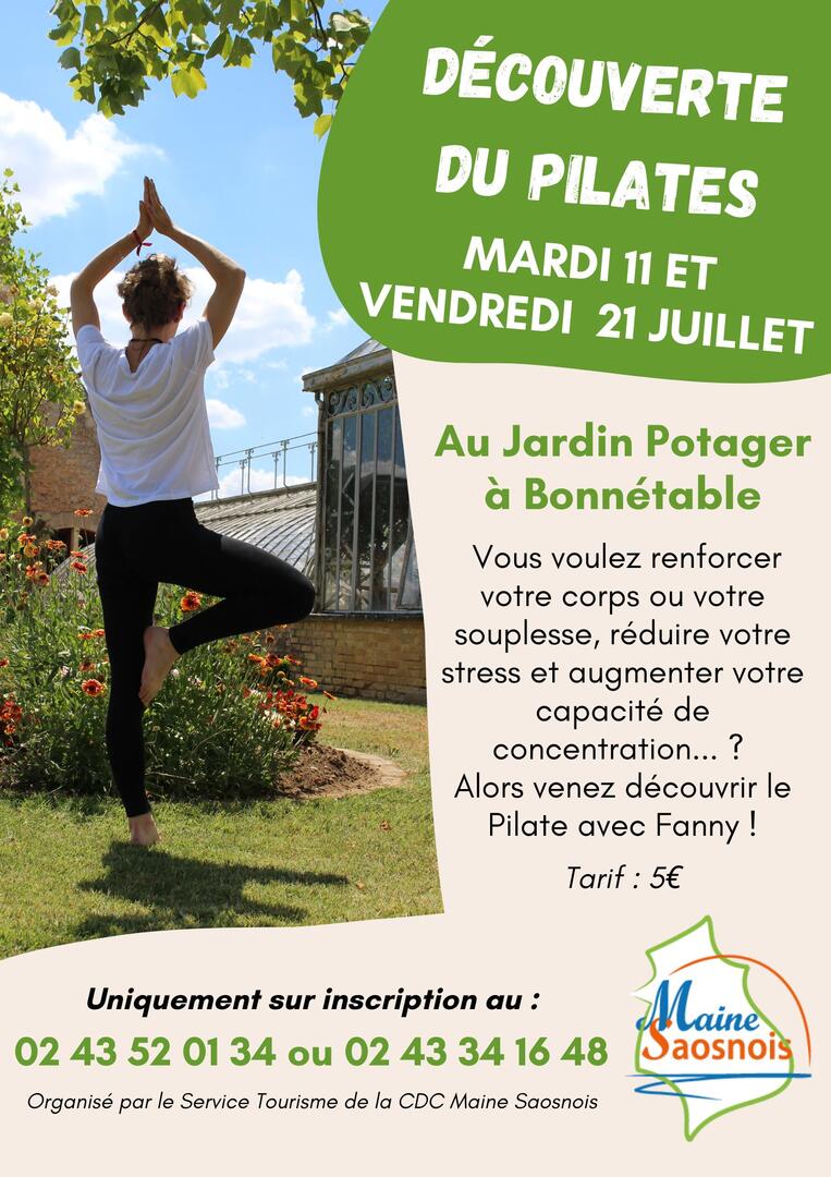 Affiche découverte Pilates