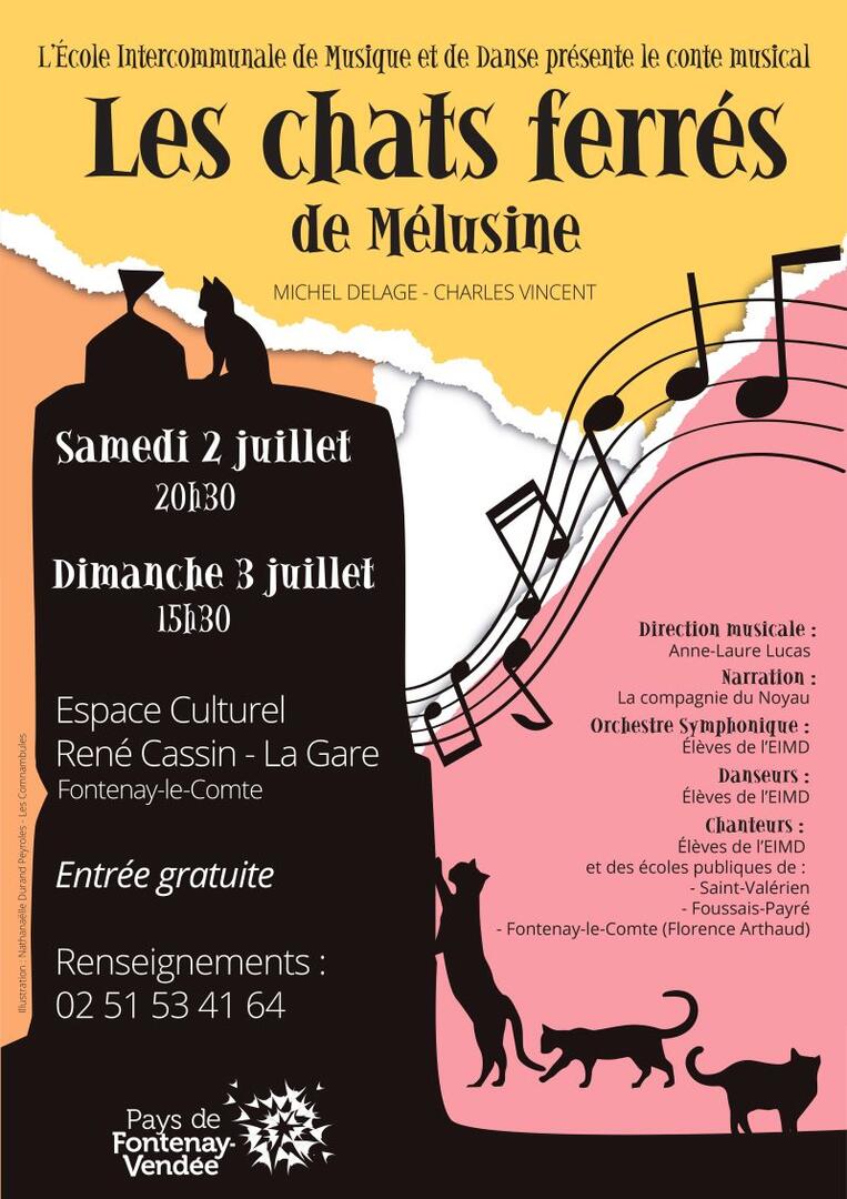 Affiche les chats ferrés
