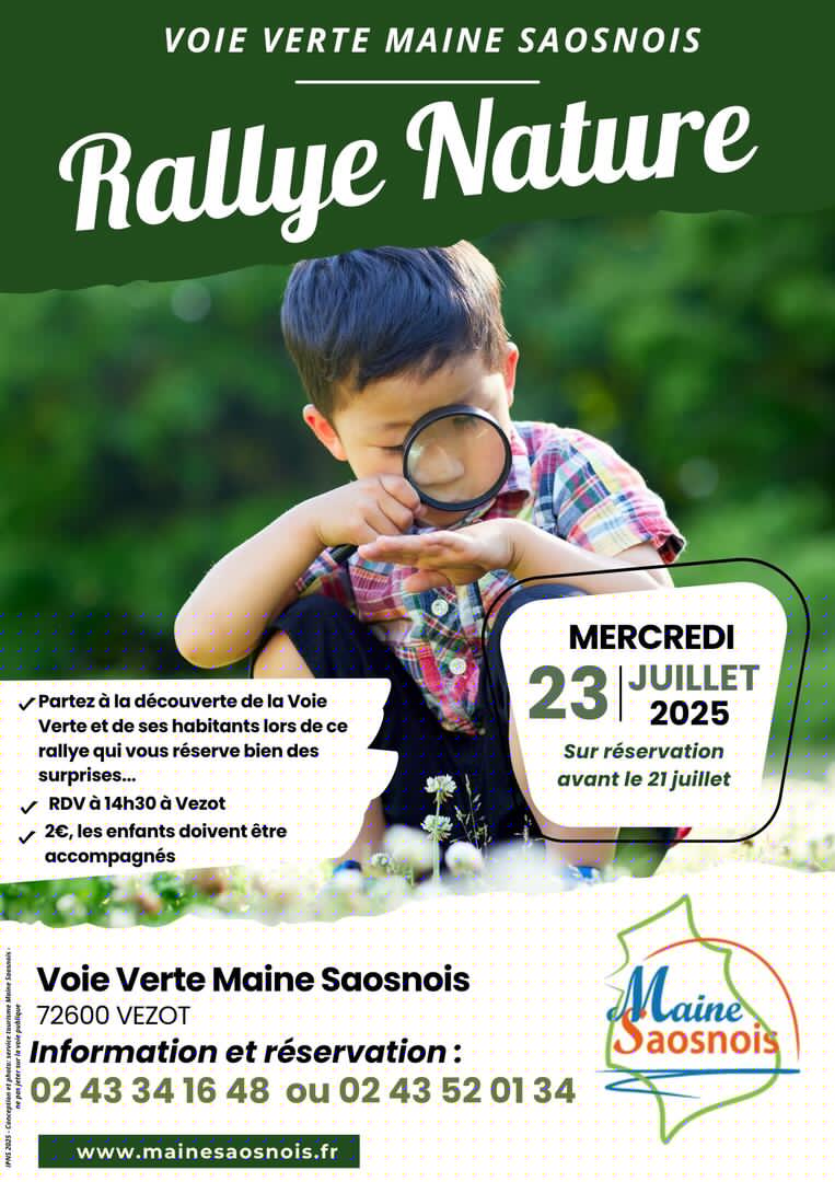 Affiche rallye nature VV - 1