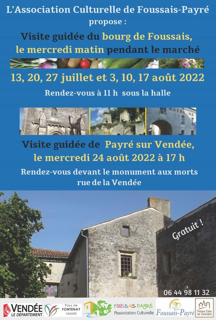 Affiche visites été 2022