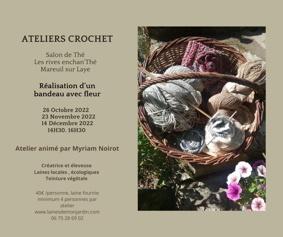 Ateliers crochet Mareuil 2023