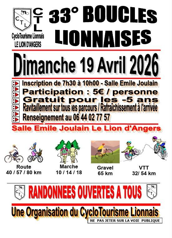 Boucles Lionnaises 2026