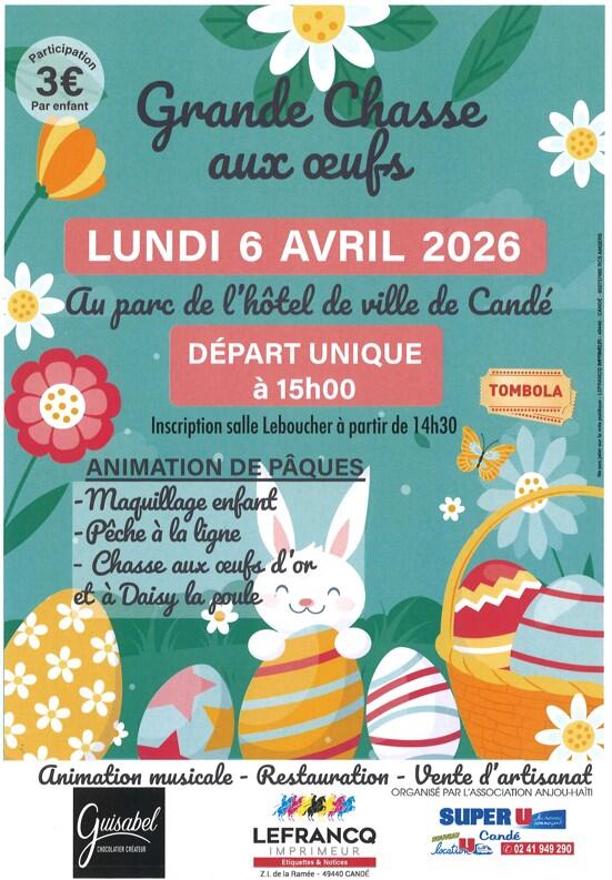 Chasse aux oeufs 2026