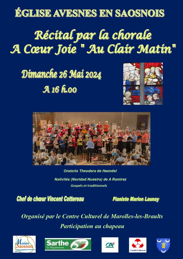 Concert Avesnes 26 mai 2024