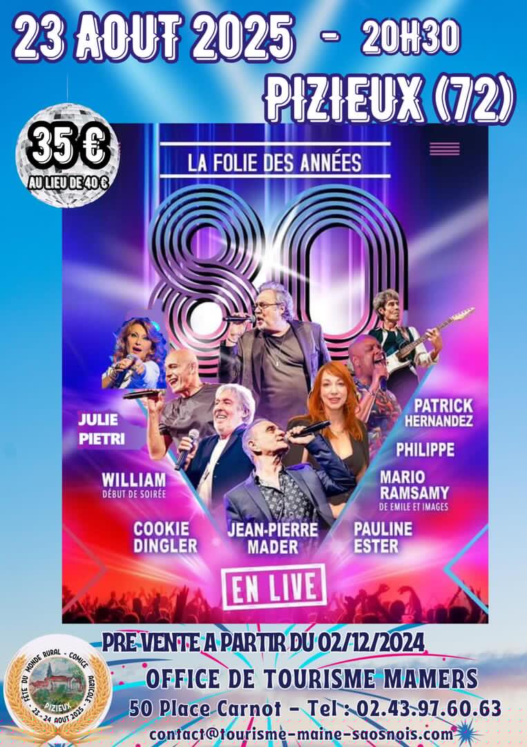 Concert Folie années 80