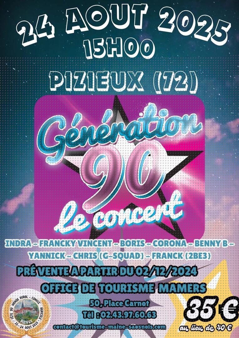 Concert Génération90