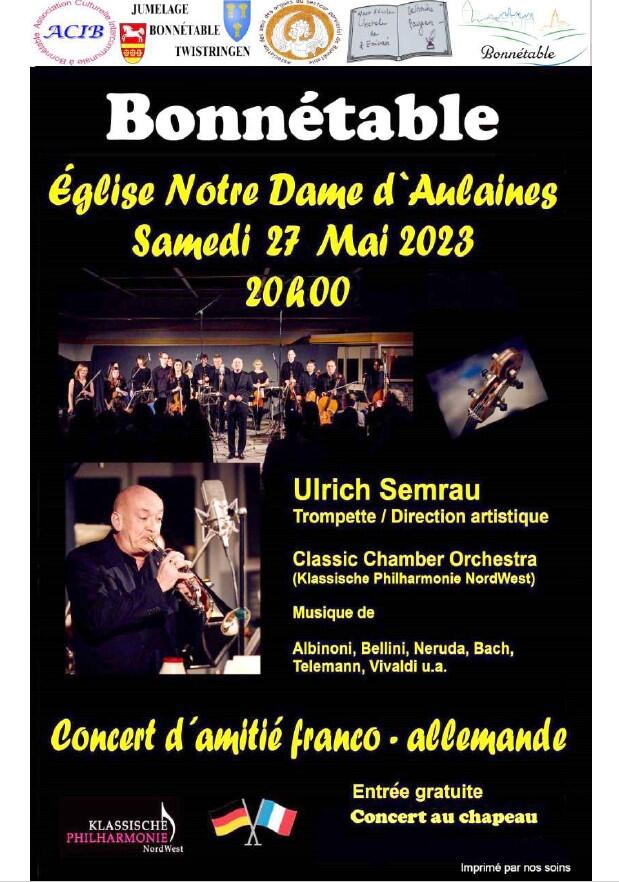Concert amitié franco allemande