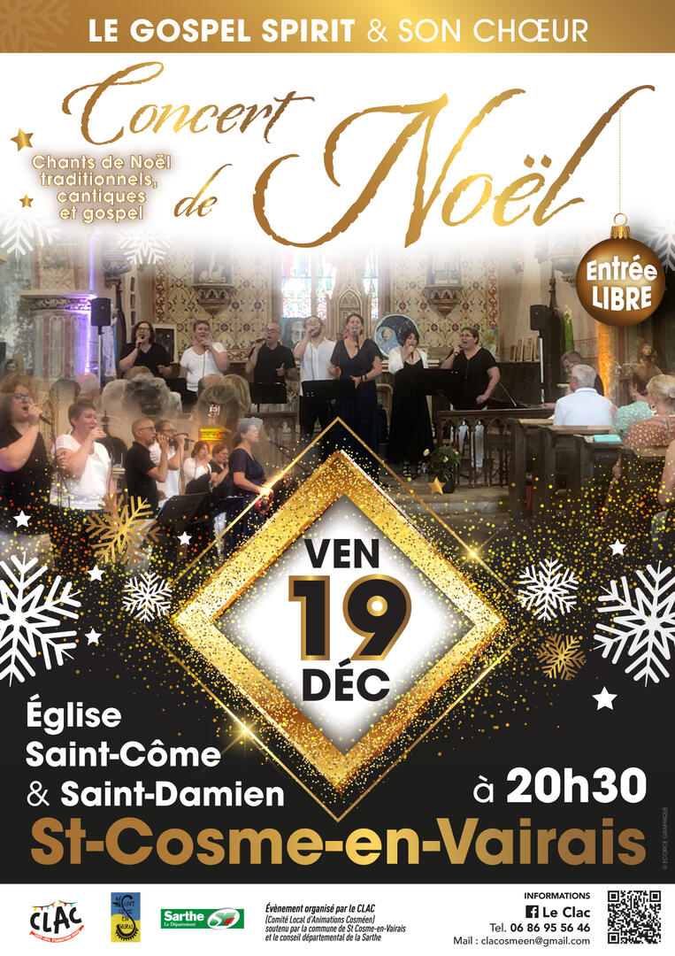 Concert de Noël Saint Cosme