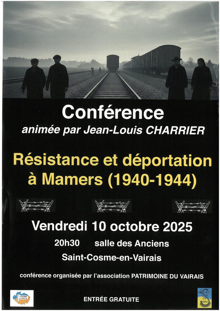 Conférence déportation M. Charrier