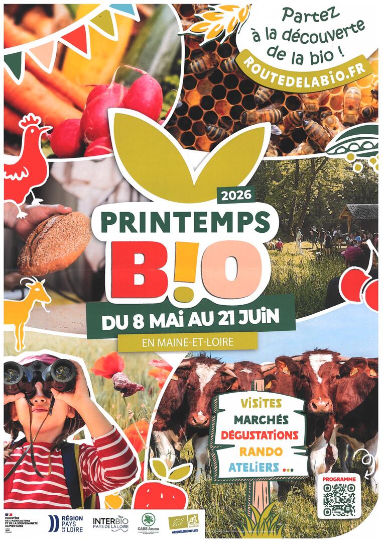 Printemps bio 2026 - Nyoiseau - FMA - 49