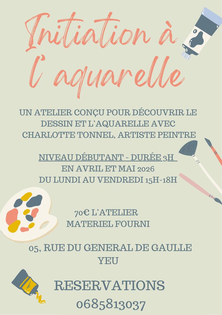 Green Blue Colorful Art Workshop Poster