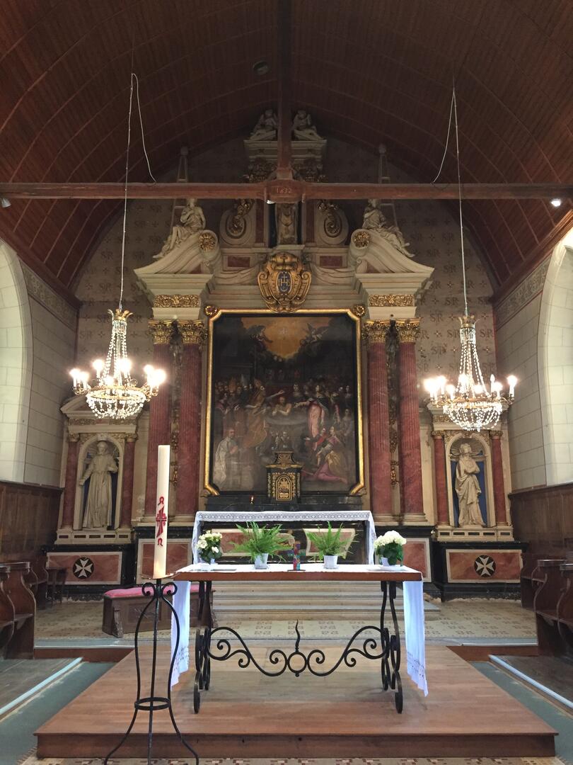 Maître-Autel de l'église Saint-Rémy de Marolles-Les-Braults