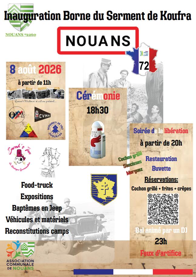 Inauguration borne Nouans