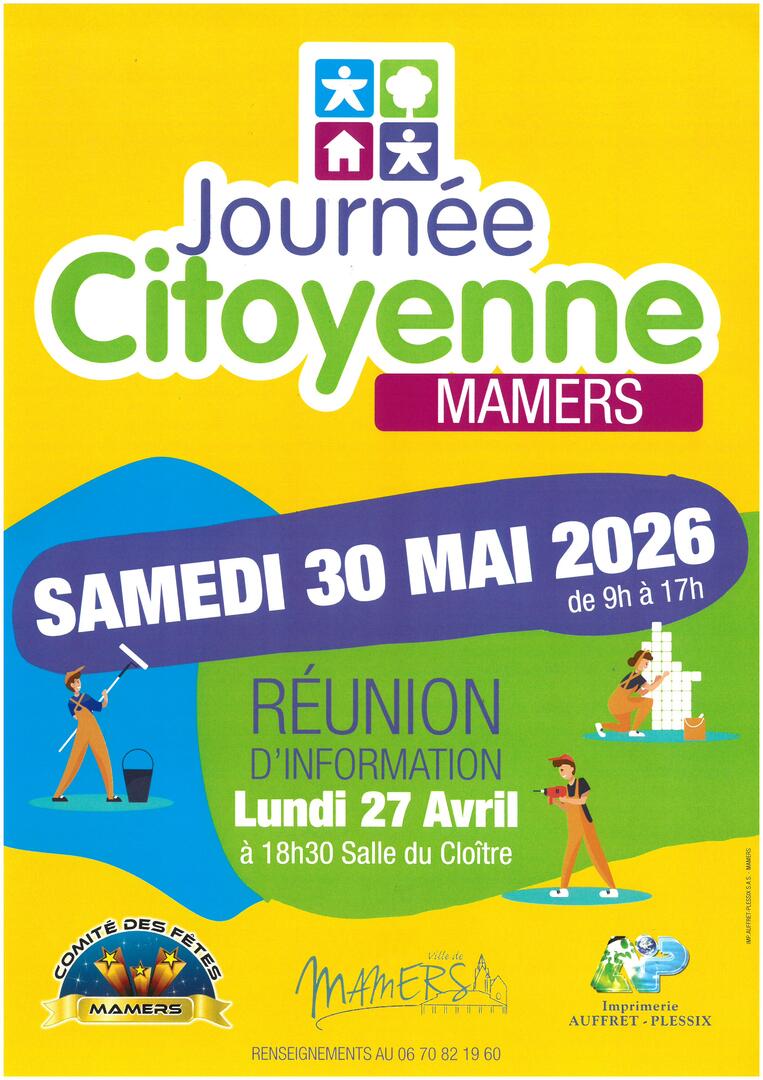 Journée Citoyenne Mamers 2026