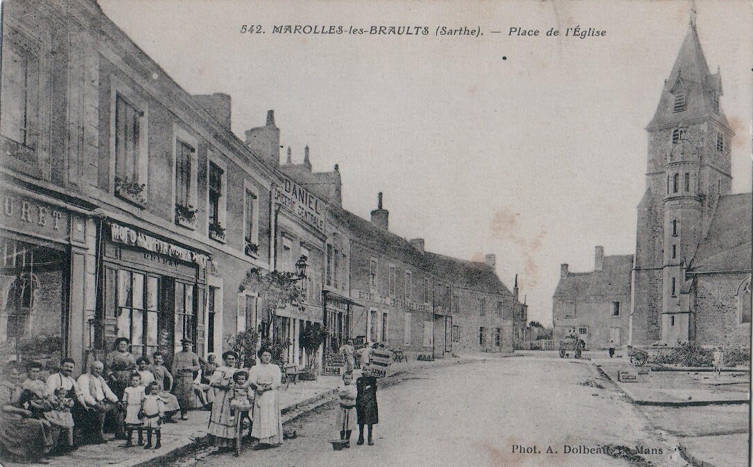 MAROLLES-LES-BRAULTS-CARTE-POSTALE