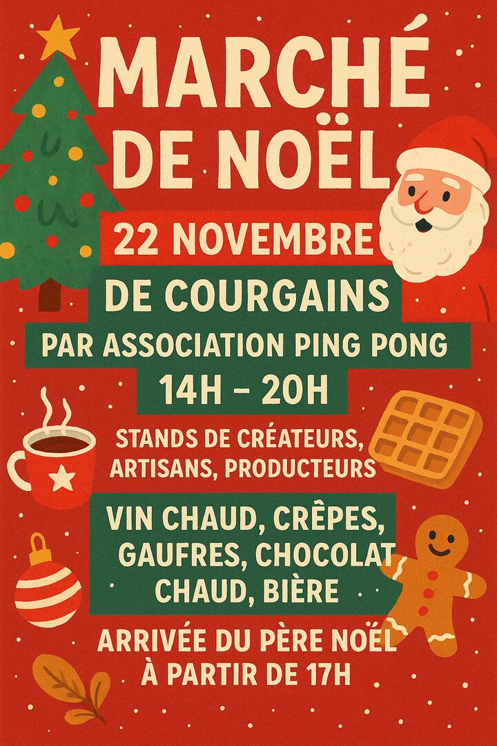 Marché Noël Courgains