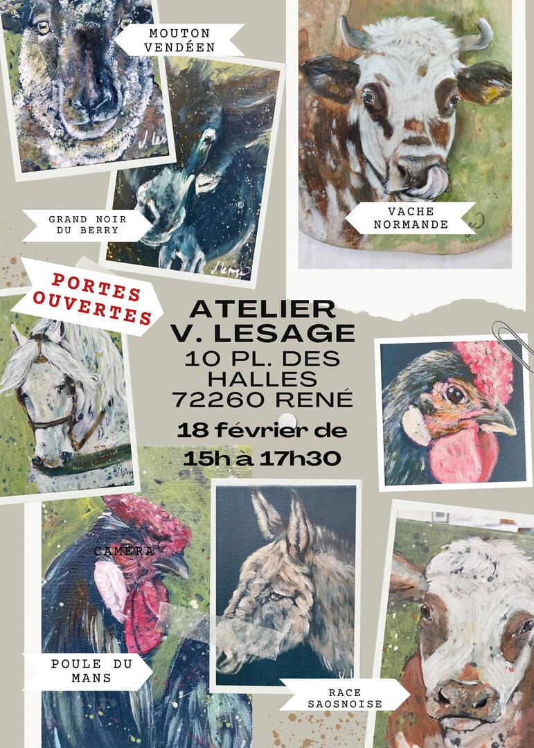 Portes ouvertes atlier V Lesage