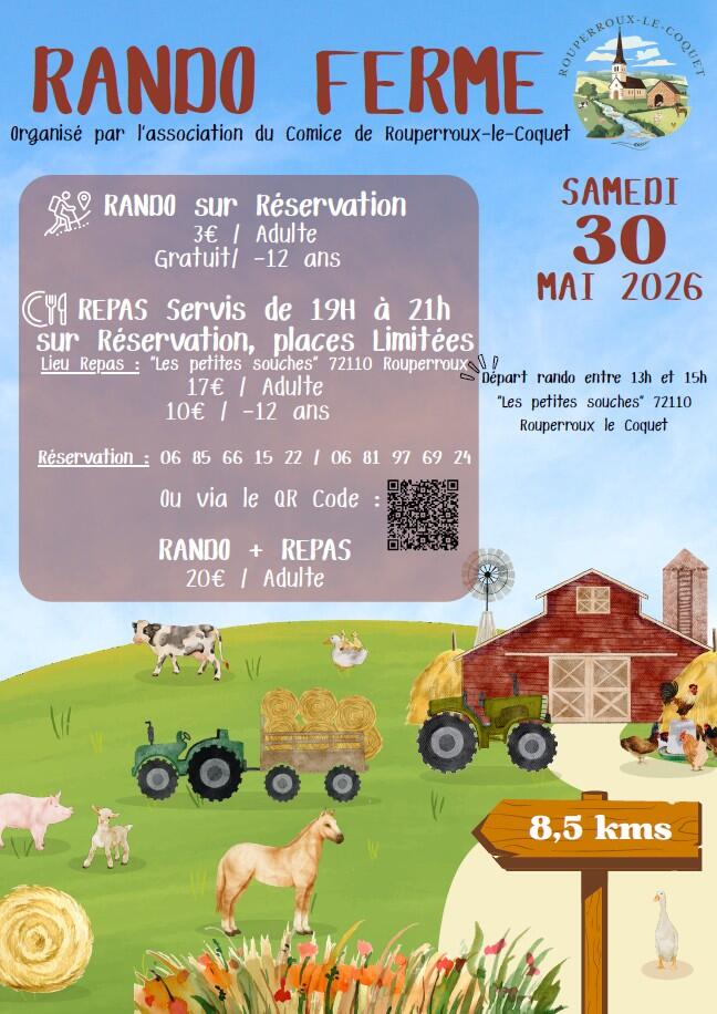 Rando ferme Rouperroux