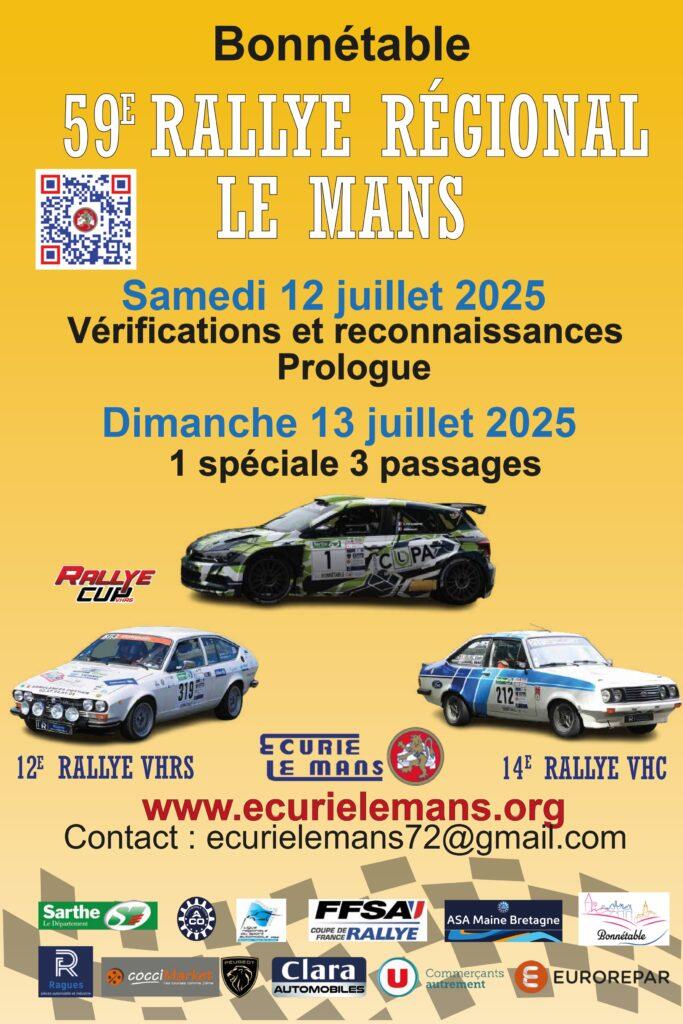 Rallye Régional Le Mans