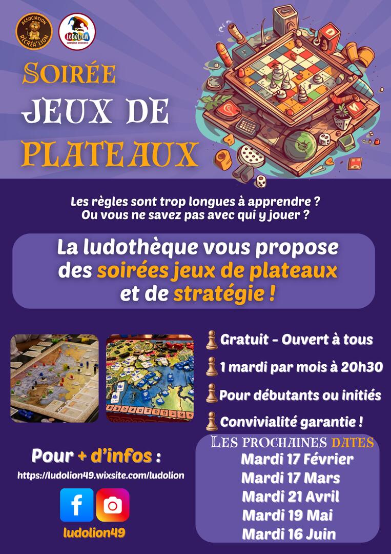 Soirée jeux de plateau Ludo - 1