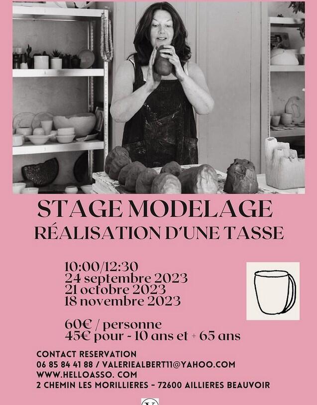 Stage modelage Aillières