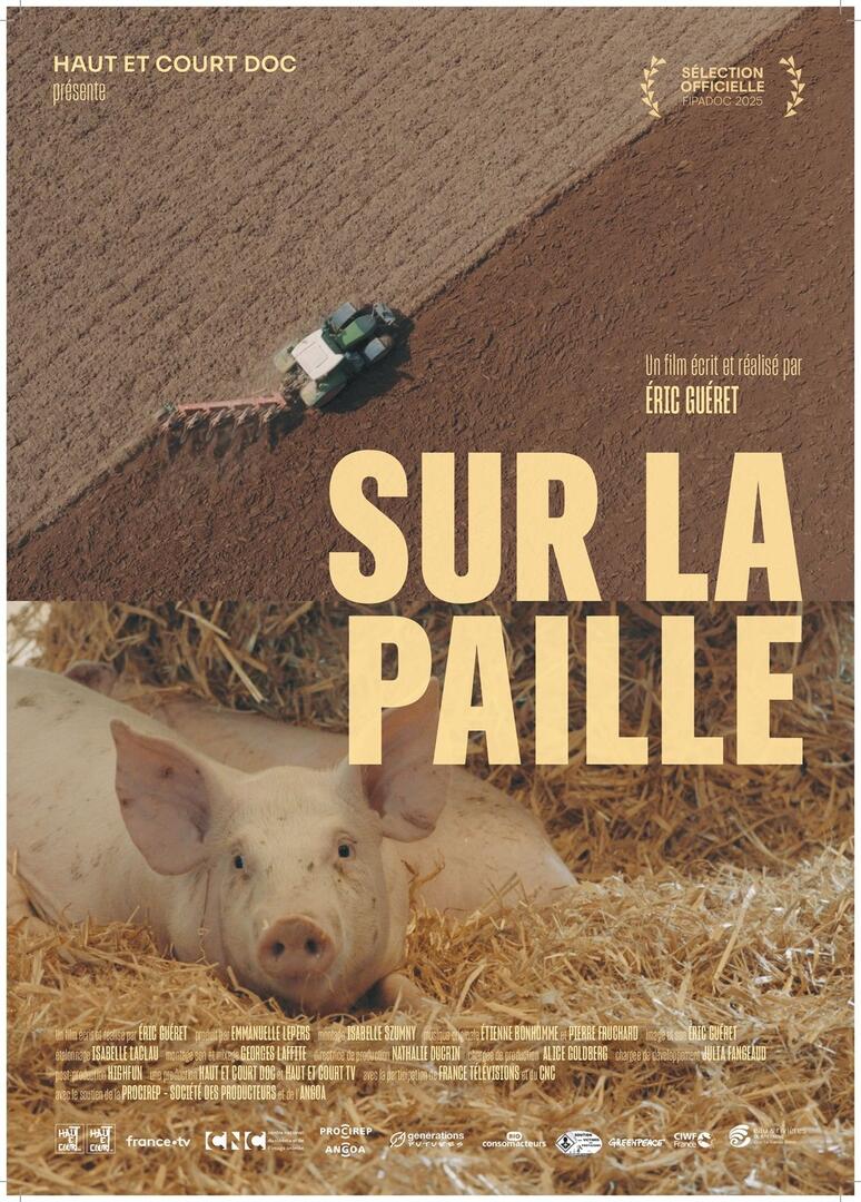 Sur la paille