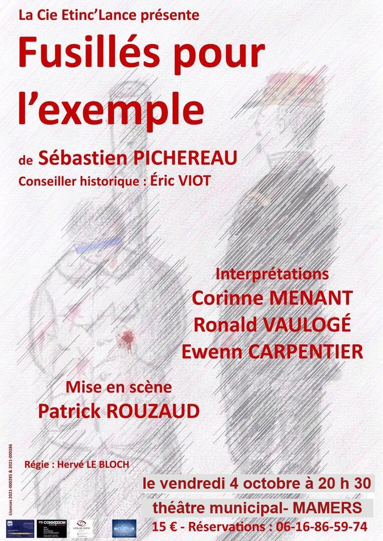 Théâtre Fusillés pour l'exemple